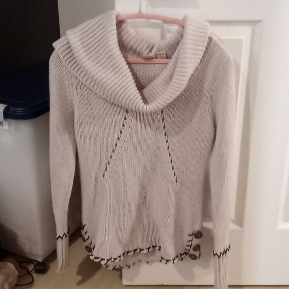 BKE cream sweater